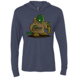 T-Shirts Vintage Navy / X-Small Tomberi Triblend Long Sleeve Hoodie Tee