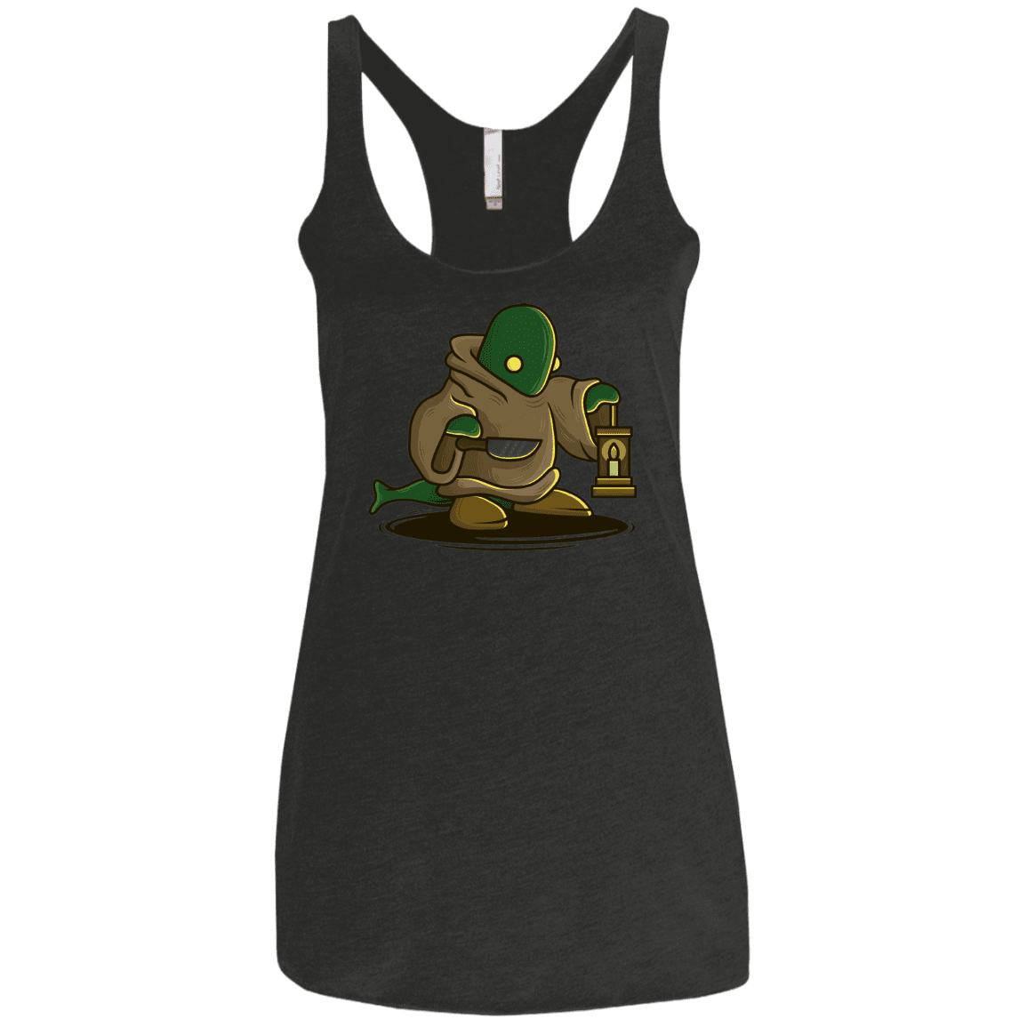 T-Shirts Vintage Black / X-Small Tomberi Women's Triblend Racerback Tank