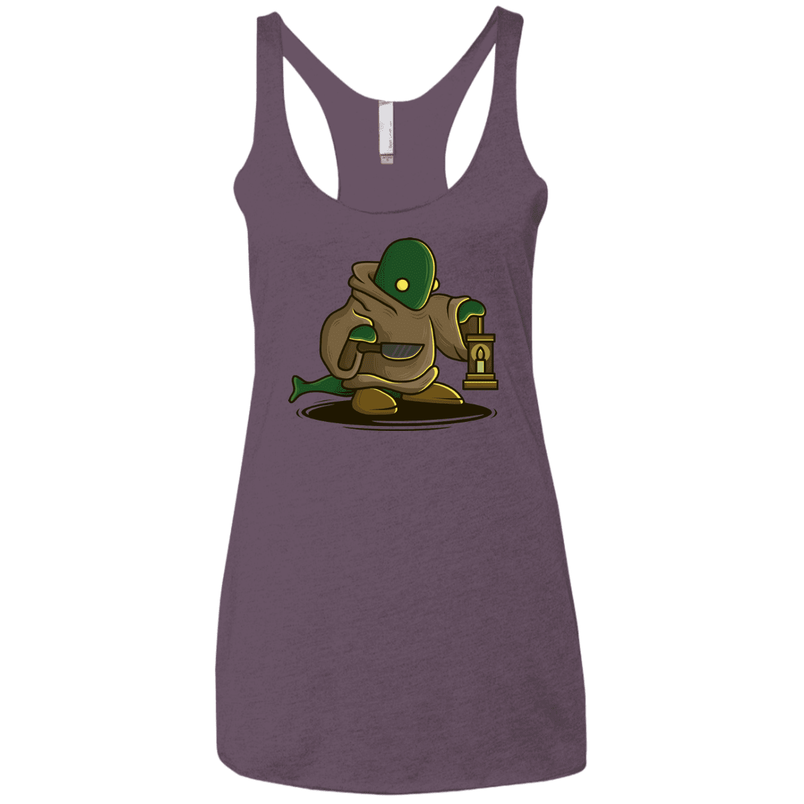 T-Shirts Vintage Purple / X-Small Tomberi Women's Triblend Racerback Tank