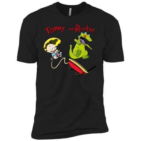 T-Shirts Black / YXS Tommy and Reptar Boys Premium T-Shirt