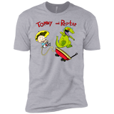 T-Shirts Heather Grey / YXS Tommy and Reptar Boys Premium T-Shirt