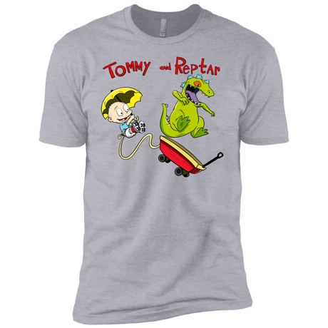 T-Shirts Heather Grey / YXS Tommy and Reptar Boys Premium T-Shirt