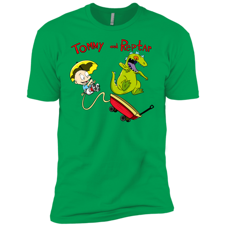 T-Shirts Kelly Green / YXS Tommy and Reptar Boys Premium T-Shirt
