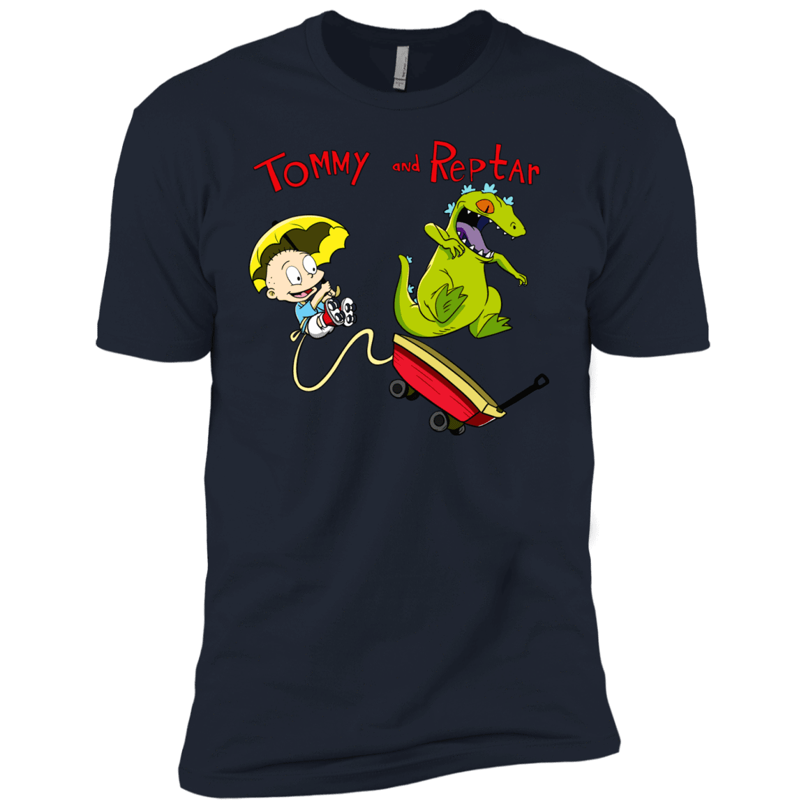 T-Shirts Midnight Navy / YXS Tommy and Reptar Boys Premium T-Shirt