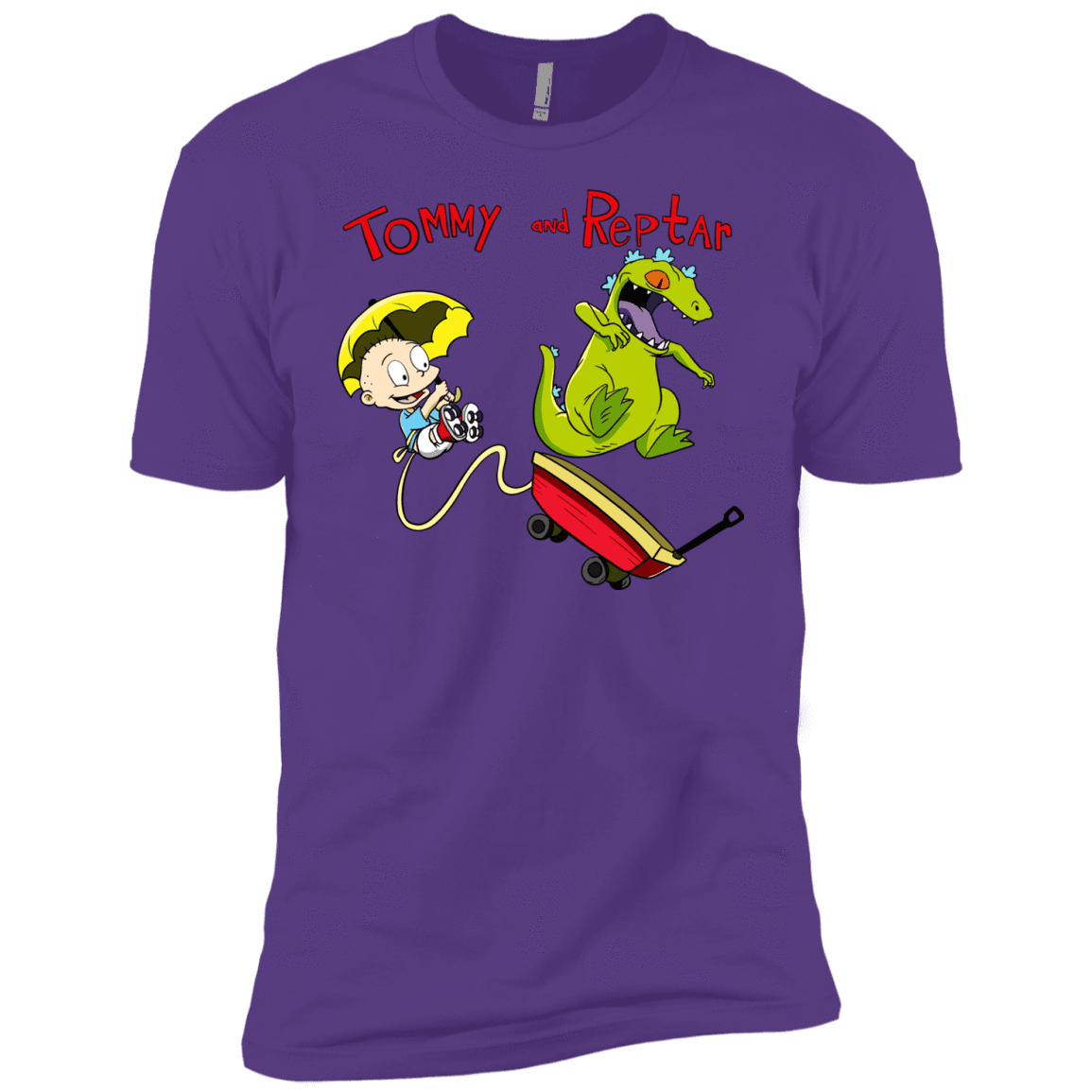 T-Shirts Purple Rush / YXS Tommy and Reptar Boys Premium T-Shirt