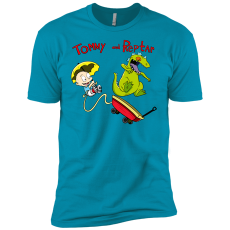 T-Shirts Turquoise / YXS Tommy and Reptar Boys Premium T-Shirt