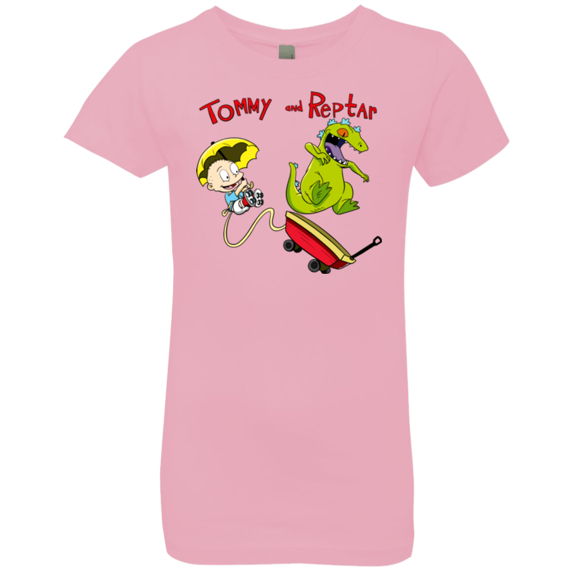 Tommy and Reptar Girls Premium T-Shirt