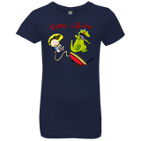 T-Shirts Midnight Navy / YXS Tommy and Reptar Girls Premium T-Shirt