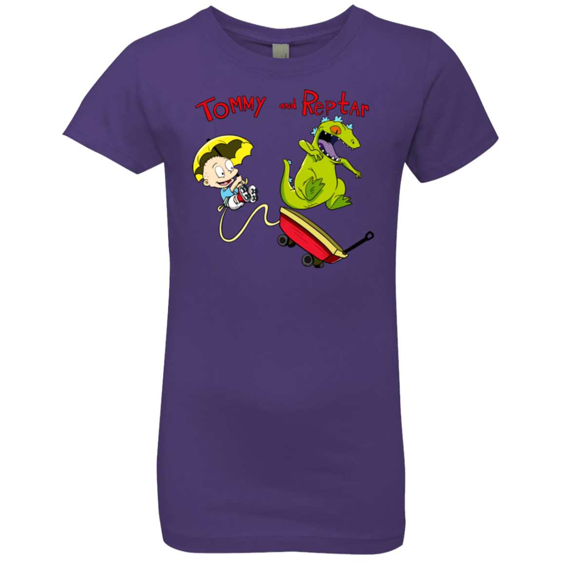 Tommy and Reptar Girls Premium T-Shirt