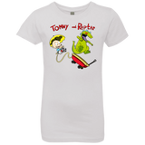 T-Shirts White / YXS Tommy and Reptar Girls Premium T-Shirt