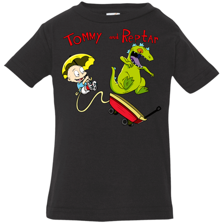 T-Shirts Black / 6 Months Tommy and Reptar Infant Premium T-Shirt
