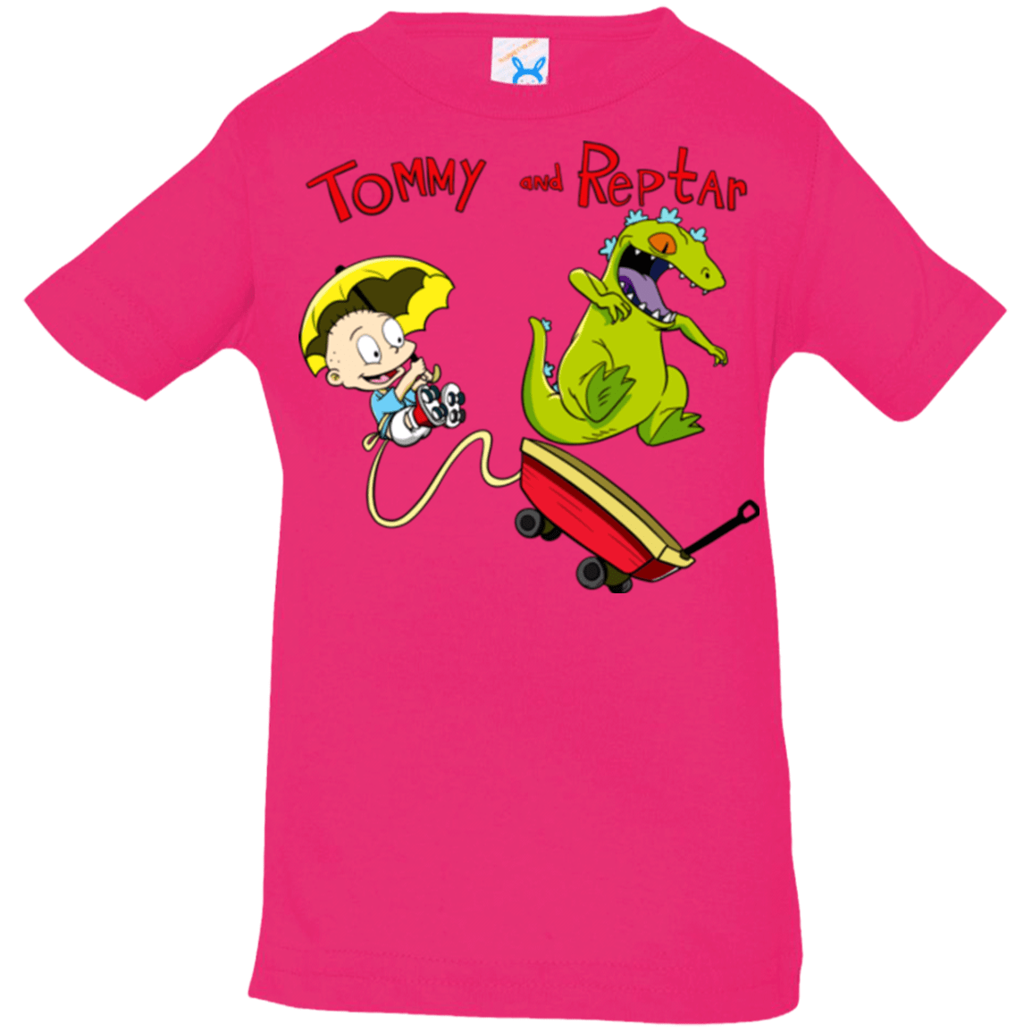 Pink best sale reptar shirt