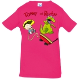 T-Shirts Hot Pink / 6 Months Tommy and Reptar Infant Premium T-Shirt
