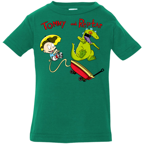 T-Shirts Kelly / 6 Months Tommy and Reptar Infant Premium T-Shirt