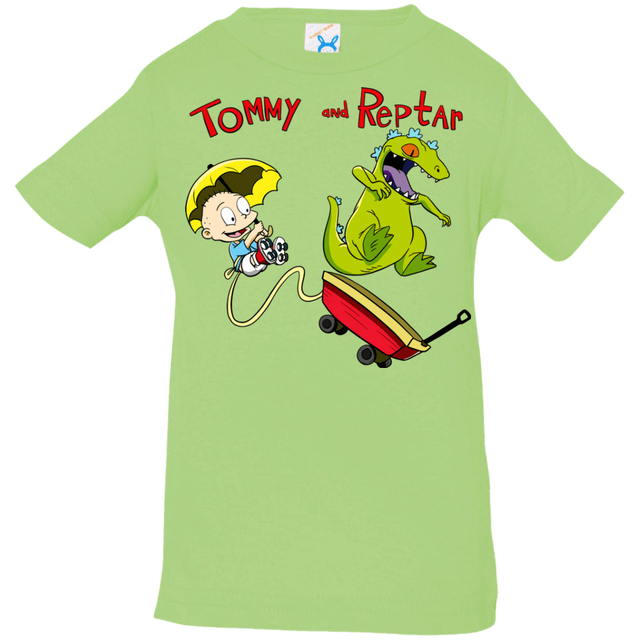 T-Shirts Key Lime / 6 Months Tommy and Reptar Infant Premium T-Shirt
