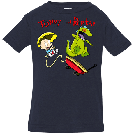 T-Shirts Navy / 6 Months Tommy and Reptar Infant Premium T-Shirt