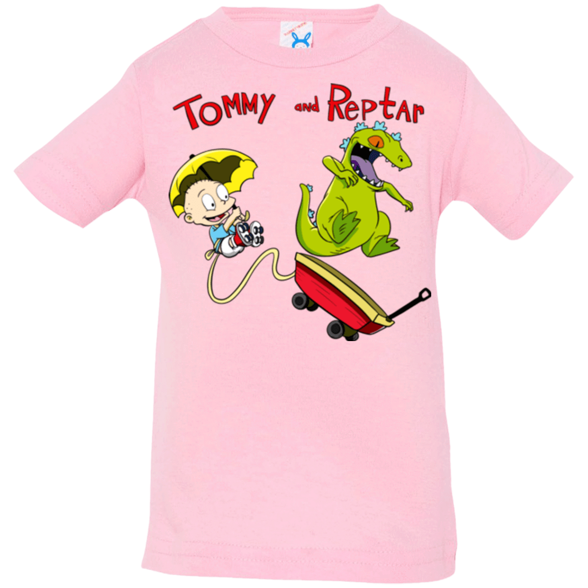 Pink best sale reptar shirt