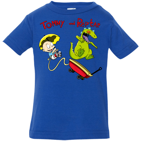 T-Shirts Royal / 6 Months Tommy and Reptar Infant Premium T-Shirt