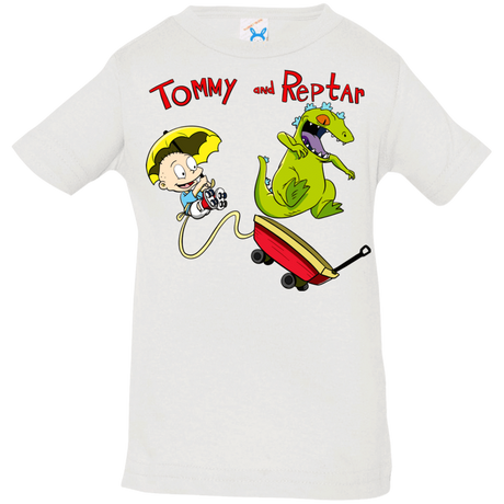 T-Shirts White / 6 Months Tommy and Reptar Infant Premium T-Shirt