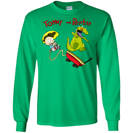 Tommy and Reptar Men's Long Sleeve T-Shirt