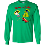 T-Shirts Irish Green / S Tommy and Reptar Men's Long Sleeve T-Shirt