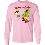 T-Shirts Light Pink / S Tommy and Reptar Men's Long Sleeve T-Shirt