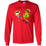 T-Shirts Red / S Tommy and Reptar Men's Long Sleeve T-Shirt