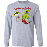 T-Shirts Sport Grey / S Tommy and Reptar Men's Long Sleeve T-Shirt