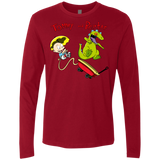 T-Shirts Cardinal / S Tommy and Reptar Men's Premium Long Sleeve
