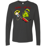 T-Shirts Heavy Metal / S Tommy and Reptar Men's Premium Long Sleeve