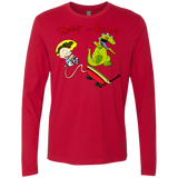 T-Shirts Red / S Tommy and Reptar Men's Premium Long Sleeve