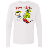 T-Shirts White / S Tommy and Reptar Men's Premium Long Sleeve
