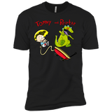 T-Shirts Black / X-Small Tommy and Reptar Men's Premium T-Shirt