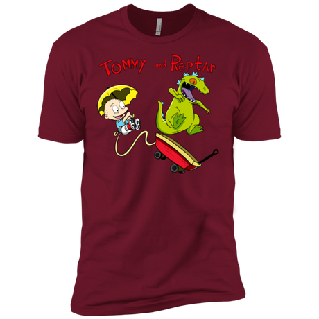 T-Shirts Cardinal / X-Small Tommy and Reptar Men's Premium T-Shirt