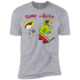 T-Shirts Heather Grey / X-Small Tommy and Reptar Men's Premium T-Shirt