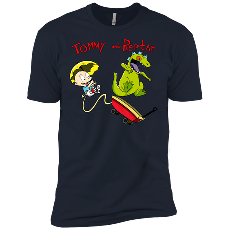 T-Shirts Midnight Navy / X-Small Tommy and Reptar Men's Premium T-Shirt