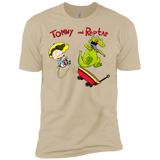 T-Shirts Sand / X-Small Tommy and Reptar Men's Premium T-Shirt