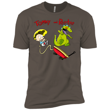 T-Shirts Warm Grey / X-Small Tommy and Reptar Men's Premium T-Shirt