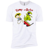 T-Shirts White / X-Small Tommy and Reptar Men's Premium T-Shirt