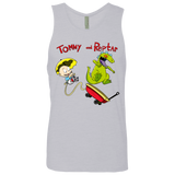 T-Shirts Heather Grey / S Tommy and Reptar Men's Premium Tank Top