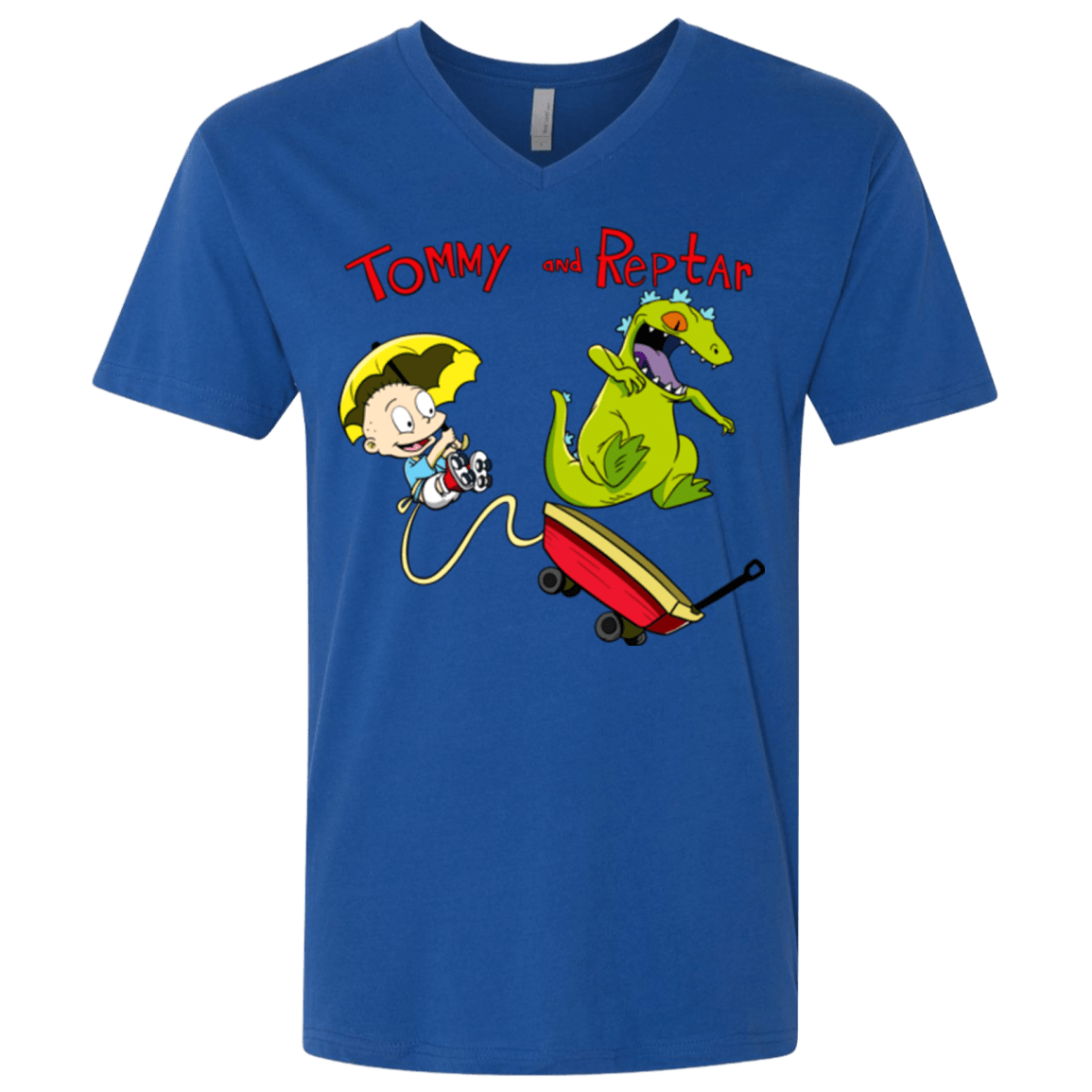 Tommy and Reptar Men's Premium V-Neck