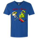 T-Shirts Royal / X-Small Tommy and Reptar Men's Premium V-Neck