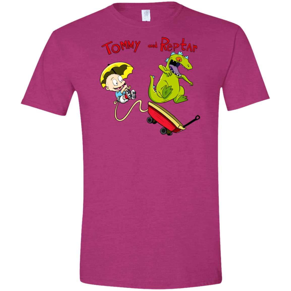 Tommy and Reptar Men's Semi-Fitted Softstyle