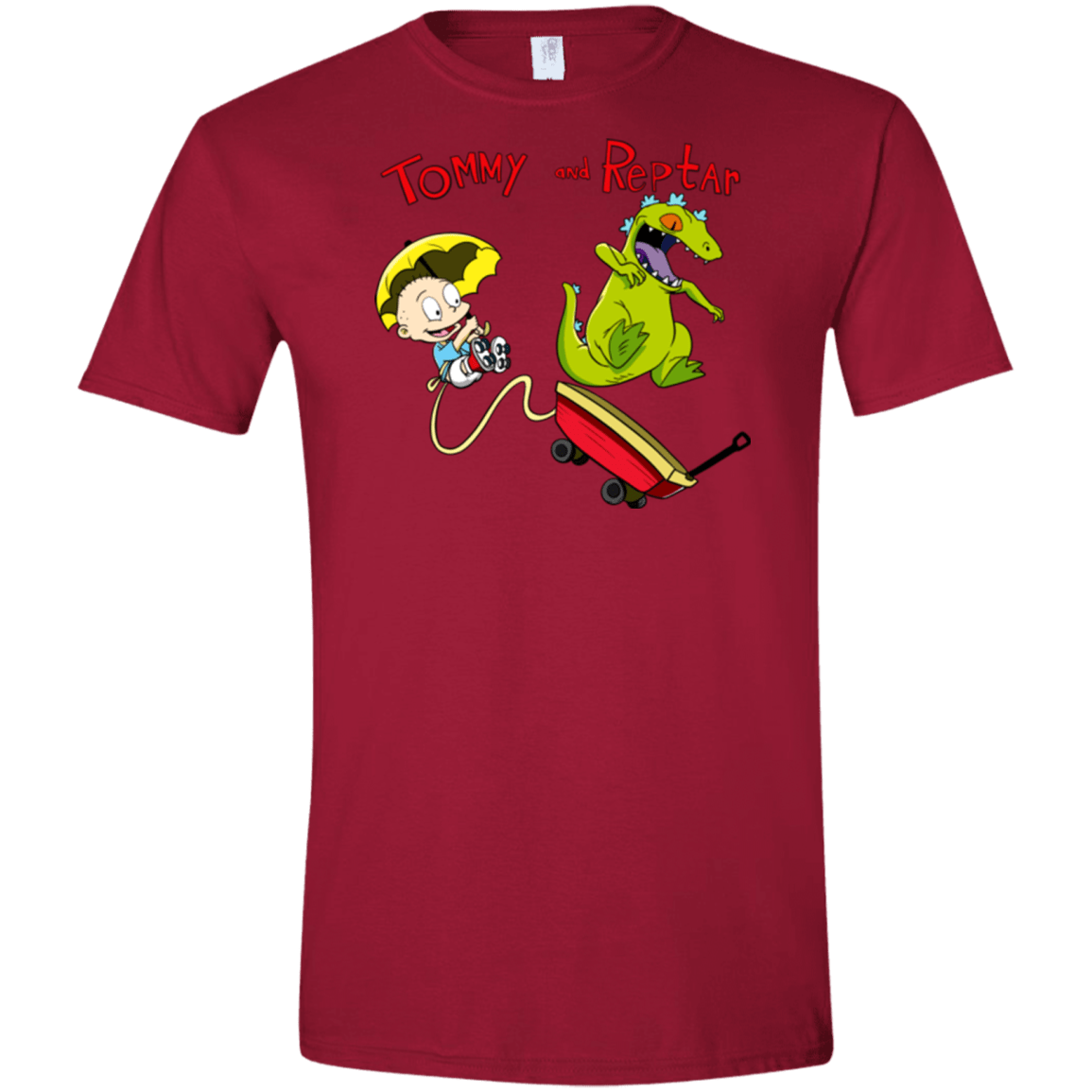 Tommy and Reptar Men's Semi-Fitted Softstyle