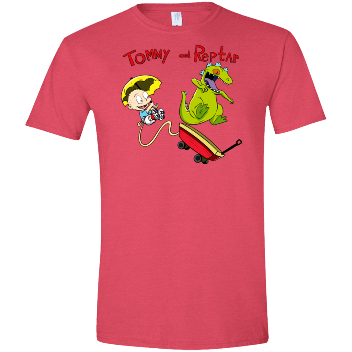 Tommy and Reptar Men's Semi-Fitted Softstyle