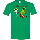 T-Shirts Irish Green / S Tommy and Reptar Men's Semi-Fitted Softstyle