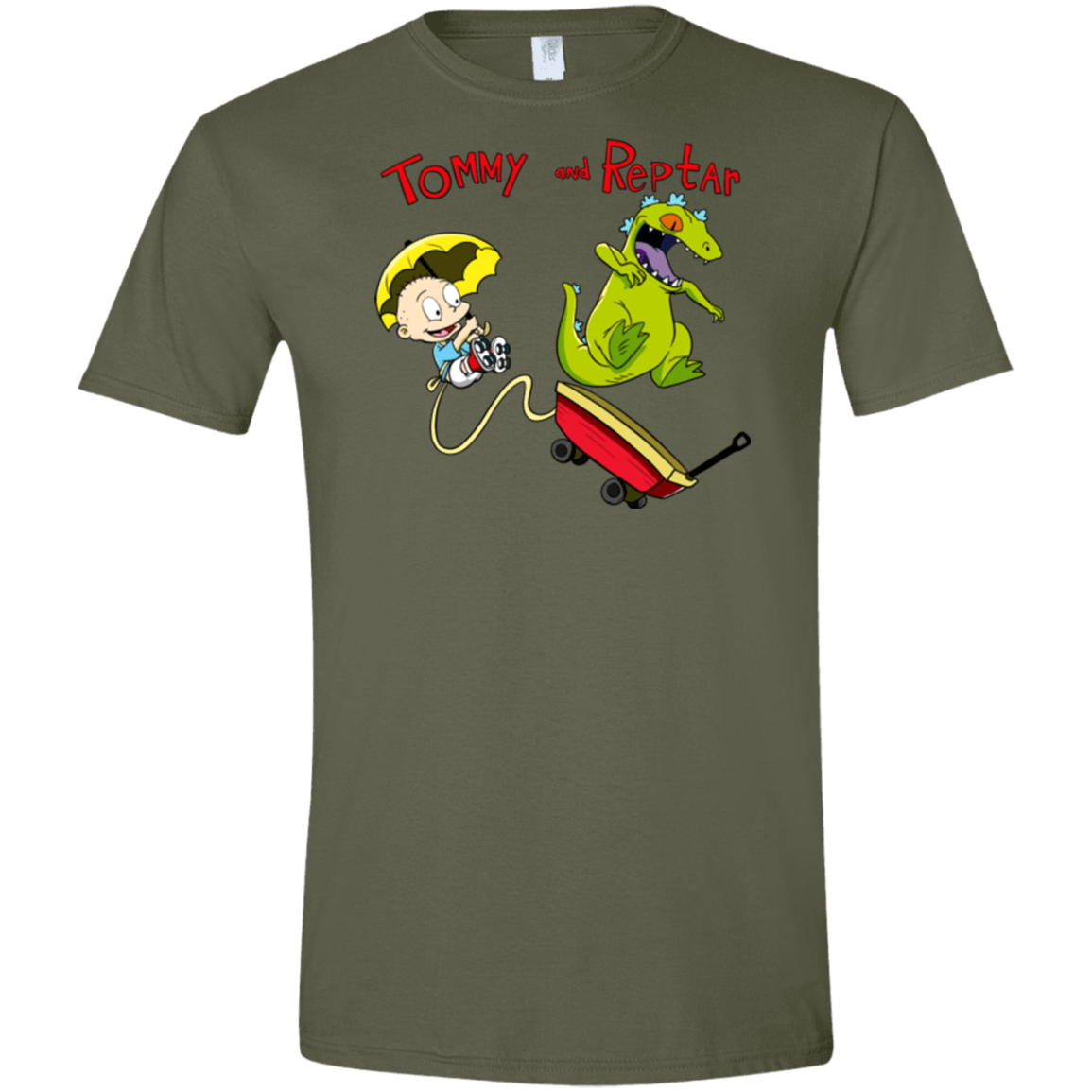 Tommy and Reptar Men's Semi-Fitted Softstyle