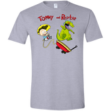 T-Shirts Sport Grey / X-Small Tommy and Reptar Men's Semi-Fitted Softstyle