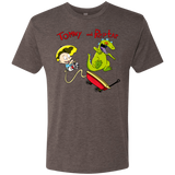 T-Shirts Macchiato / S Tommy and Reptar Men's Triblend T-Shirt