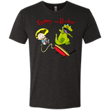 T-Shirts Vintage Black / S Tommy and Reptar Men's Triblend T-Shirt
